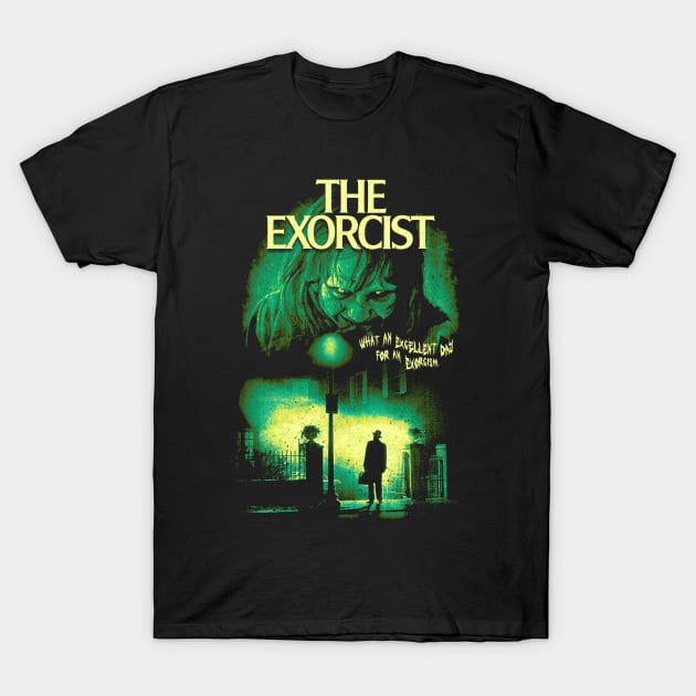 80'S Classic The Exorcist T-Shirt by OrcaDeep